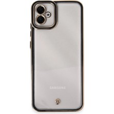 İlk El Grup Samsung Galaxy A04E Kılıf Liva Lens Silikon - Siyah