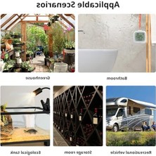 SNZB-02WD IP65 Zigbee LCD Akıllı Sıcaklık Nem Sensörü, Sera/banyo Için Su Geçirmez, Diyagramlı Uygulama Izleme, Esnek Kurulum