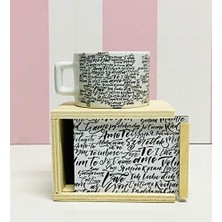 Daisy Home Giftmoda Her Dilde Seni Seviyorum Tasarımlı Kutulu Kupa