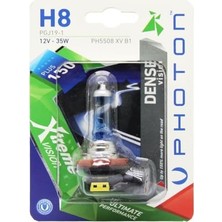 Photon Ampul H8 12V 35W Xtreme Vision +%150 Fazla Işık (Tekli Blister) Pht PH5508 Xv B1