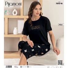 Street Beauty Milan Kısa Kol Kaprili Pijama Takımı