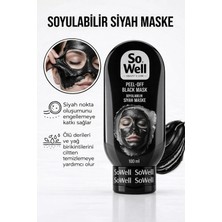 So Well Soyulabilen Siyah Maske Peel-Off Black Mask 100 ml | Siyah Nokta Karşıtı