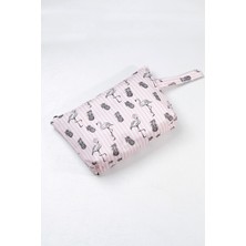 LTG Nova Makyaj Çantası Çok Amaçlı El Çantası Flamingo Desenli