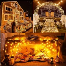 Güneş Enerjili LED Işık Zinciri – 20 Metre, 200 Led, IP64 Su Geçirmez, 8 Modlu, Sıcak Beyaz Işık, Bahçe, Ağaç, Teras, Düğün, Parti ve Noel Dekoru Için          [enerji Sınıfı A]