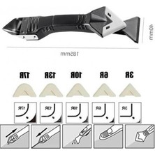 Derz Kazıyıcı ve Silikon Çekme Aparatı 5 Başlıklı
