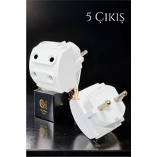 Nacario 5 Girişli Priz Çoğaltıcı 716001