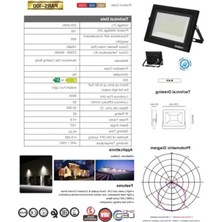 PARS-100 100 Watt 6400K Beyaz Işık Smd LED Projektör 100W