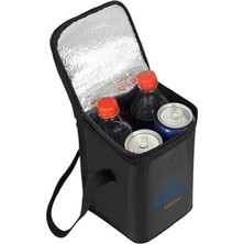Termal Çanta, Sıcak/soğuk Koruma Özellikli, Seyahat Kamp ve Piknik Için, Siyah, 6 Litre