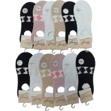 Street Beauty Bambu Sneaker Desen 6 Lı Paket