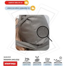 Pofuduk Şezlong Minderi 60X180X12CM Su Itici,katlanır,uv Güneş Dayanımı, Fermuar (Antrasit)