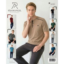 Street Beauty Erkek Penye Süprem Kısa Kol Pijama Takımı