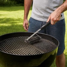 Mangal Izgara Temizleme Fırçası – Paslanmaz Çelik Telli, Uzun Saplı Grill Temizlik Aparatı Mangal Temizlik Fırçası