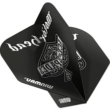 Rock Legends Motorhead Ace Of Spades Rhino Ekstra Kalın T Kanatları - Paket Başına 1 Set (Toplam 3 Uçuş)