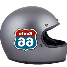 Sticker Usta Route 66 Sticker 00387 Renkli 15X15 cm