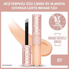 Maybelline New York Lifter 15 ml Kafein ve Peptitler Içeren  Nemlendiren ve Aydınlatan Kapatıcı Atopik Ciltler İçin SPF 15