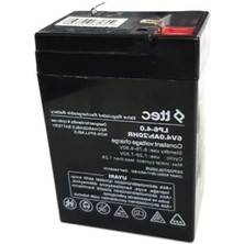 6V 4AH Bakımsız Kuru Akü