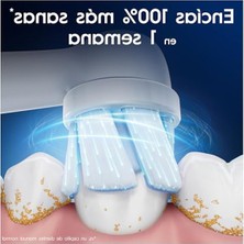 Oral-B Io Gentle Care 4 Adet Diş Fırçası Yedek Başlığı Beyaz Renk ile Etkili Fırçalama