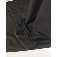 Kumaş Parça Siyah Poliviskon Dokuma Kumaş Esnek Tok Duruşlu Pantolonluk & Ceketlik 140X160CM
