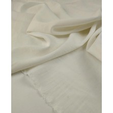 Kumaş Parça Ekru Krem Keten Dokuma Kumaş Şık Doğal Tok Duruşlu Elbiselik & Gömleklik 150X300CM