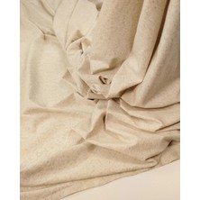 Kumaş Parça Bej Kırçıllı Süprem Penye Kumaş Yumuşak Esnek Tişörtlük 160X200CM