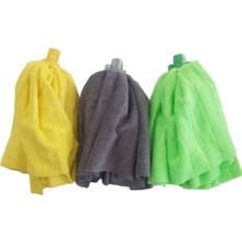 PremiumPort Wikro Mikrofiber Mop Paspas Yedek Ucu, 2'li Set, Temizlik Için Mükemmel Seçenek