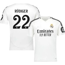 Antonio Rüdiger 2024-25 Yeni Sezonu Real Madrid Yetişkin Iç Saha Forması