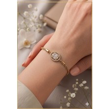 My Takı Store Zirkon Taşlı Çelik Bileklik