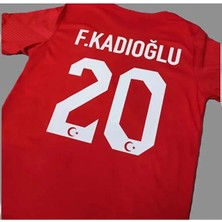 Ferdi Kadıoğlu Türkiye Milli Takımı Deplasman Yetişkin Taraftar Forması