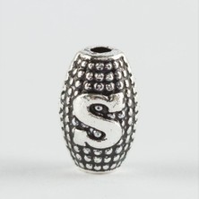 Zero Land Muratech 8 mm Arpa Kesim Metal Harf  Metal Tesbih Harfi -S