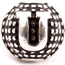 Zero Land Muratech 8 mm Metal Harf  Metal Tesbih Harfi -U