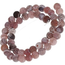 Zero Land Muratech Akik Taşı Mat 8 Mm-Renkli