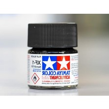 Cekar Store Xf-1 Flat Black Mat Akrilik Boya (10 Ml)
