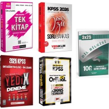 Anla Kazan Yayınları 2026 Kpss Ön Lisans Konu Anlatımlı Tek Kitap + Ön Lisans Işin Özü Tek Kitap Soru + Ön Lisans Yedix 7 Deneme + Ön Lisans Çıkmış Sorular Seti
