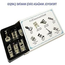 Cekar Store Dikiş Makine Çarşısı Singer Beko Zetina Janome Ev Tipi Aile Dikiş Makinesi 8 Parça Ayak Seti
