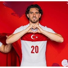 Türkiye Euro 2024 Ferdi Kadıoğlu Iç Saha Forması (White)