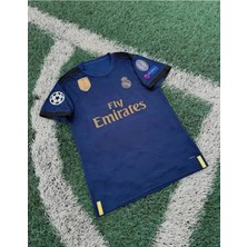 R.madridd 2019/20 Sezonu Cristiano Ronaldo Nostalji Forması (Lacivert)