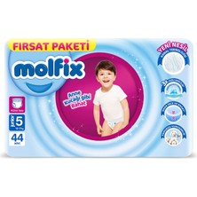 Molfix Külot Bez Fırsat Paketi 5 Beden 12-17 kg 44 Adet