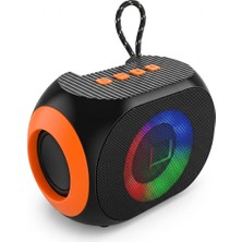 Çınaroğlu AVM A-718 Bluetooth, Usb, Aux, Tf Kart ve Fm Radyo Destekli Şık Rgb Aydınlatmalı Disko Serisi Hoparlör