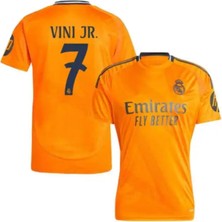 R.madridd 2024/25 Yeni Sezon Vini. Jr. Deplasman Forması (Orange)