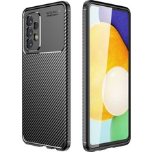 Cavora Samsung Galaxy A23 Kılıf Negro Carbon Silikon Kapak