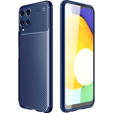 Cavora Samsung Galaxy A22 Kılıf Negro Carbon Silikon Kapak