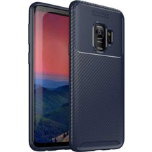 Cavora Samsung Galaxy S9 Kılıf Negro Carbon Silikon Kapak