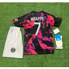 P.s.g 2023/24 Yeni Sezon Kylian Mbappé Eyfel Kuleli Konsept Çocuk Forması 4'lü Set