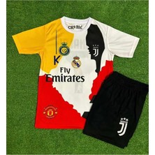 C. Ronaldo 7 Tüm Kulüpler Özel Tasarımmm Çocuk Forması Iı