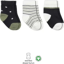 Gray Line Gry 3'lü Penye Erkek Soket Çorap 10111 Antrasit Nel1