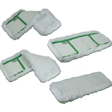 PremiumPort Mikro Nemli Mop 3'lü Paket, 50CM Zincir Dikişli Temizlik Aracı