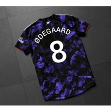 A.r.s.e.n.a.l 2023/24 Yeni Sezon Ødegaard Özel Konsept Forması (Mor)