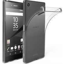 Royal Cover Sony Xperia Z5 Premium Kılıf Esnek ve Şeffaf Premium Tpu Silikon Kapak Rcv / Ss