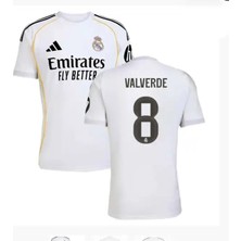 Real Madrid 2025-26 Yeni Sezon Valverde Iç Saha Forması