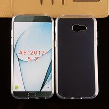 Royal Cover Samsung Galaxy A5 2017 Kılıf Esnek ve Şeffaf Premium Tpu Silikon Kapak Rcv / Ss